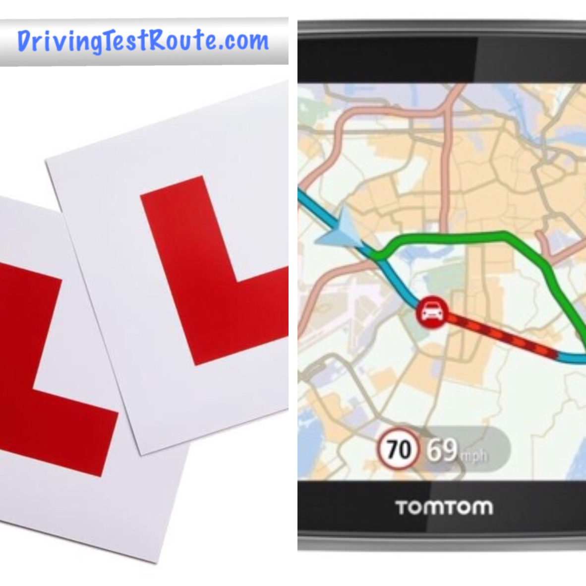 Driving test
                            routes for tomtom sat nav app